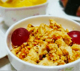 蕃茄炒凍豆腐